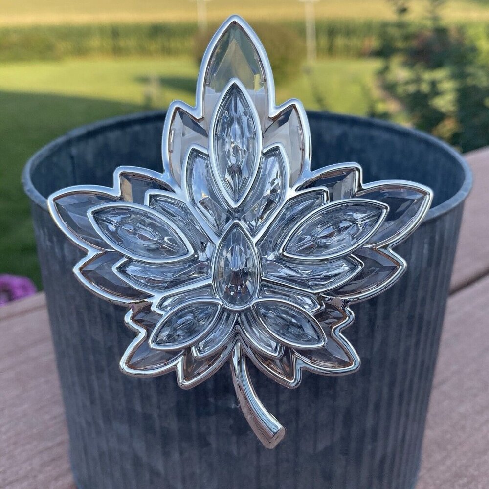 Bath & Body Works Fall Maple Leaf Sparkle Wallflower Night Light Plug In (NEW)